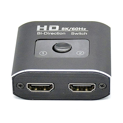 HDMI 8K Dual Bi-Directional Switch, 2 into 1 switch or 1 into 2 splitter