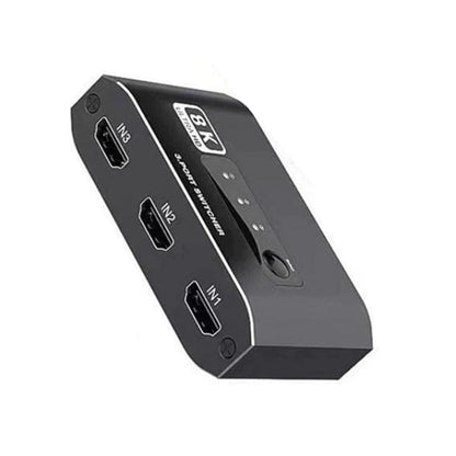 HDMI 8K 60Hz/4K 120Hz 3 Input and 1 Output HDM Switch