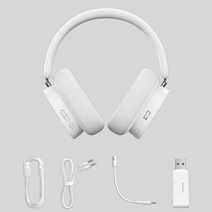 Baseus AeQur Wireless Gaming Headphones, 2.4G, Wired or Wireless, ANC, App Configuration