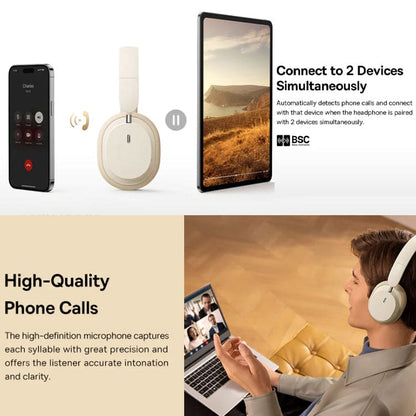 Baseus Bowie D05 Wireless Headphones, Wired or Wireless, Microphone, App Configuration