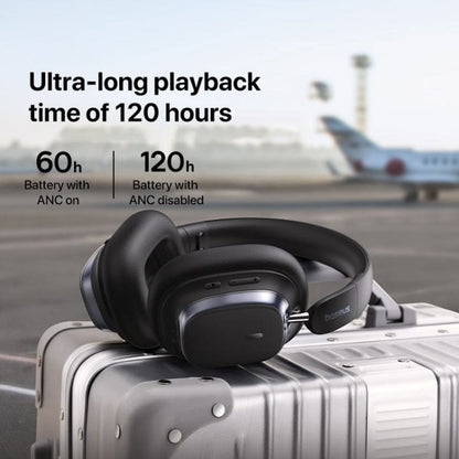 Baseus Bowie H1s Wireless Headphones, Wired or Wireless, ANC, App Configuration