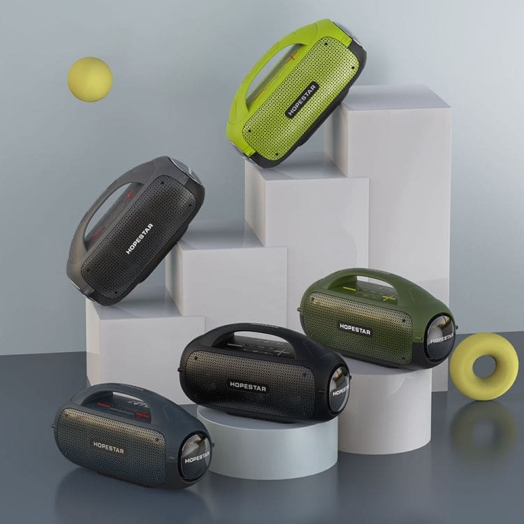 Hopestar A50 80WT BT Speaker, Power Bank, Big Bass, Triple Speakers, 12000mAh battery