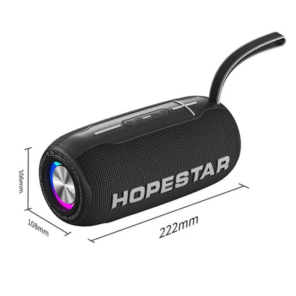 Hopestar H49 10W Bluetooth Speaker, 2400mAh Battery, TWS, LED Light, Bass Chamber, Water Resistant