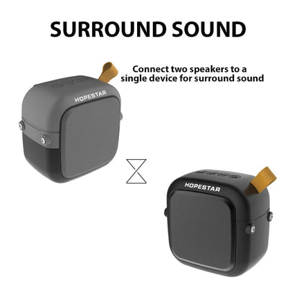 Hopestar T5Mini Bluetooth Speaker, 500mAh Battery, Compact Mini Size