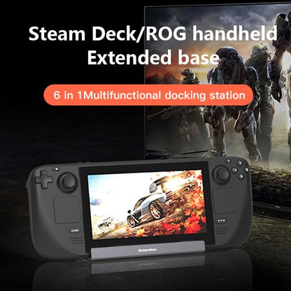 6-in-1 Type-C Docking Station for Steam Deck / ASUS ROG Ally – DS601 Game Console HUB