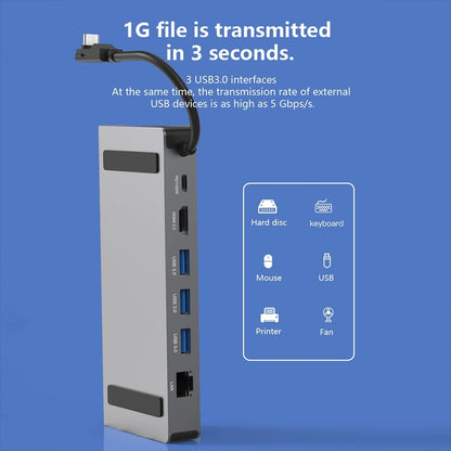 6-in-1 Type-C Docking Station for Steam Deck / ASUS ROG Ally – DS601 Game Console HUB