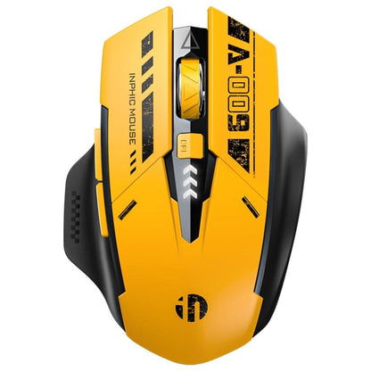Inphic A9 Dual Mode Bluetooth/RF Wireless Optical Mouse, Rechargeable, 2400DPI