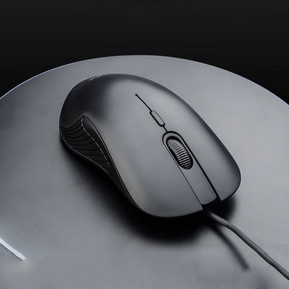 inphic B1 Wired USB 4800 DPI Optical Mouse, 5 Buttons, Scroll Wheel, LED