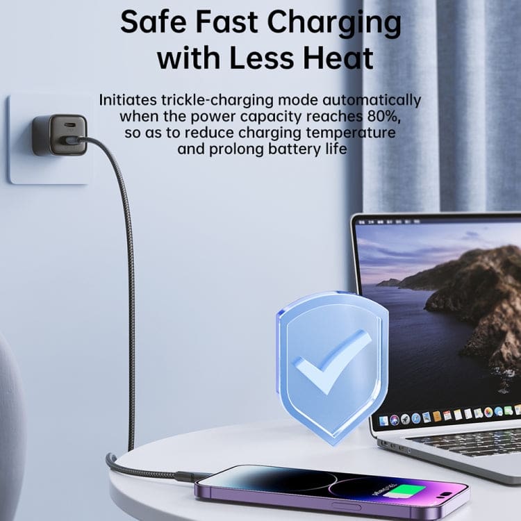Joyroom 100W 5A Type-C to Type-C PD E-Marker Charging/Data Cable, Length: 2metre