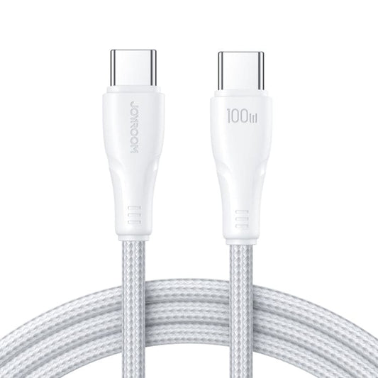 Joyroom 100W 5A Type-C to Type-C PD E-Marker Charging/Data Cable, Length: 2metre