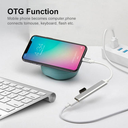 Enkay Type-C USB 4 Port Hub, 3 x USB 2.0, 1 x USB 3.0, Plug and Play