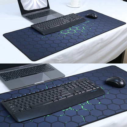 Large Honeycomb Desktop Mouse/Keyboard Pad, Non-Slip