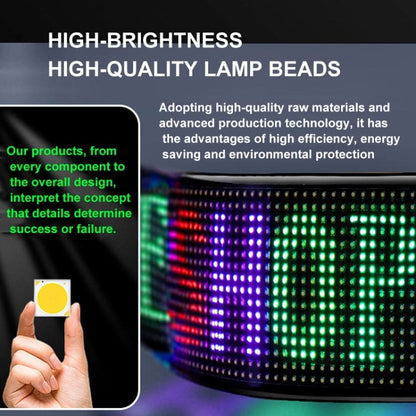 600mm LED Matrix Flexible Sign Panel - Custom Messages and Pics, Phone App Control