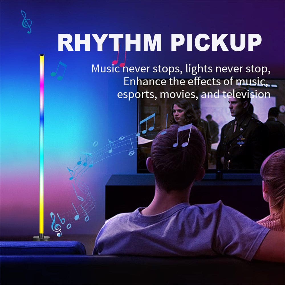 1.2 Metre Dual Smart LED Light Bars with Bluetooth App and Line control, Circular Base, Model KBB1A