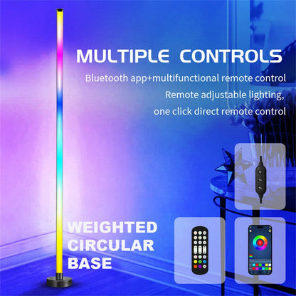 1.2 Metre Dual Smart LED Light Bars with Bluetooth App and Line control, Circular Base, Model KBB1A