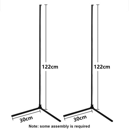 1.2 Metre Dual Smart LED Light Bars with Bluetooth App and Line control, L-Stand, Model KBB20