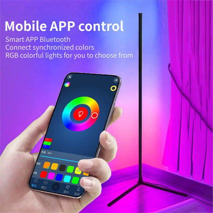 1.2 Metre Dual Smart LED Light Bars with Bluetooth App and Line control, L-Stand, Model KBB20
