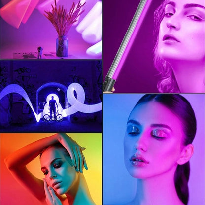 Vloglite W150RGB-I Handheld LED Photography Video Fill Light, Rechargeable, 150 LEDs