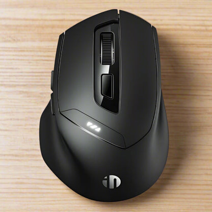inphic DR01 Dual-Mode Bluetooth/RF Wireless Optical Mouse, Rechargeable, 1600DPI