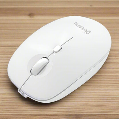 MKESPN Tri-Mode Bluetooth/RF Wireless Optical Mouse, USB 2.4G RF Dongle or Bluetooth 3/5.2 Connection