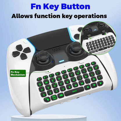 P5172 PS5 Controller Bluetooth Wireless Keyboard