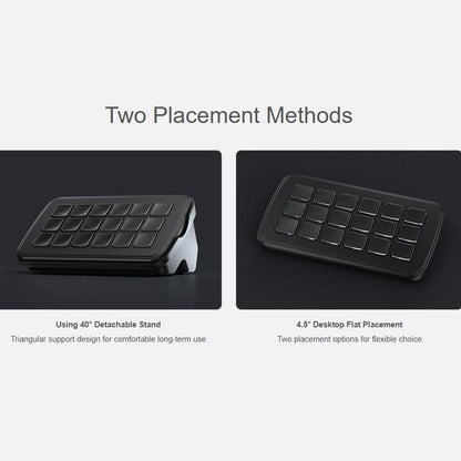 Waveshare SK18 Control Panel - 1.8" Programmable LCD Membrane Keys