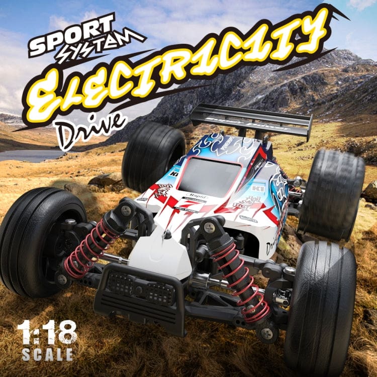 Enoze Powersport 4WD RC Buggy, LEDs, Max 40km/h, Proportional Control, RTR