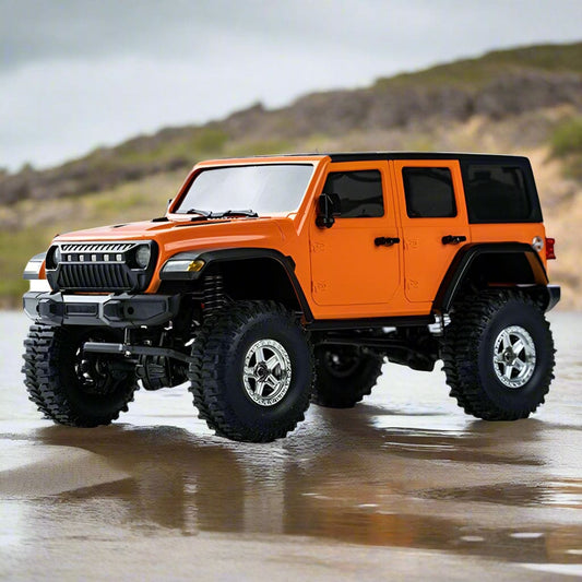 JJRC RC C8801 4WD Rock Crawler, Throttle Limits, LED Lights, Metal Gear Servo