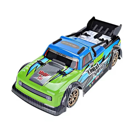 JJRC RC Q123 Drift Sports Truck, Up to 17km/h, Front and Rear LEDs, 370 Motor, Simulated Exhaust Smoke
