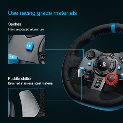 Logitech G29 Feedback Racing Wheel and Pedals
