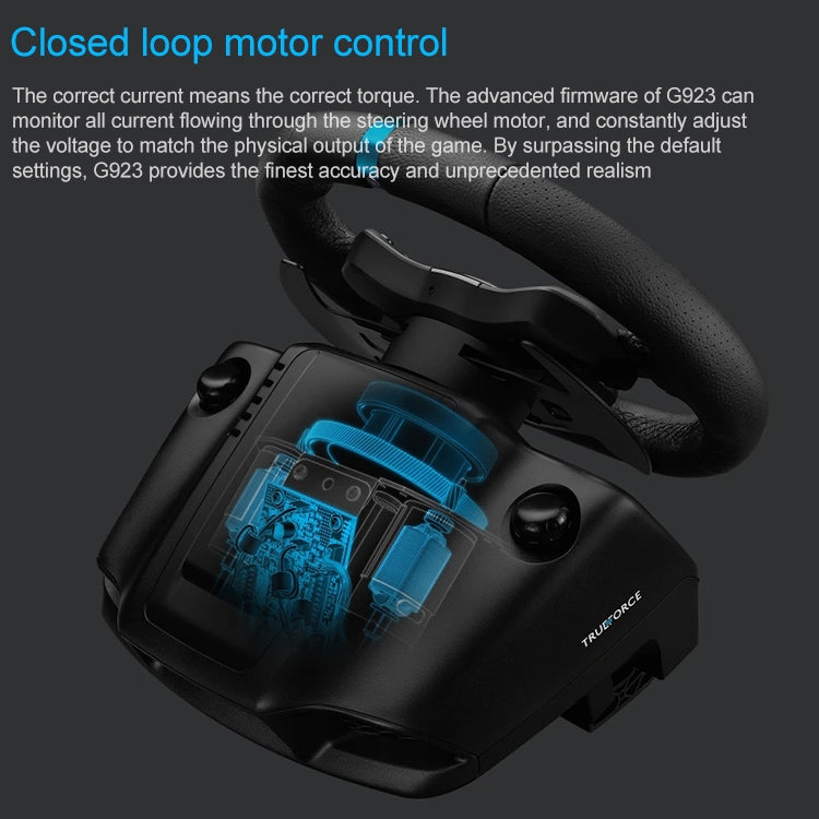Logitech G923 Feedback Racing Wheel and Pedals